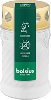 Bolsius All Weather Formula Clean Flame Värmeljus med innovativ och miljövänlig formula, idealisk fö