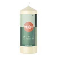 Bolsius Blockljus i färgen soft pearl brinntid på 42h