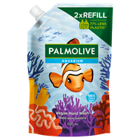 Palmolive aquarium refillförpackning med flytande tvål