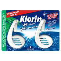 Klorin wc-block 2-pack