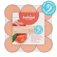 Bolsius värmeljus med doft av persika