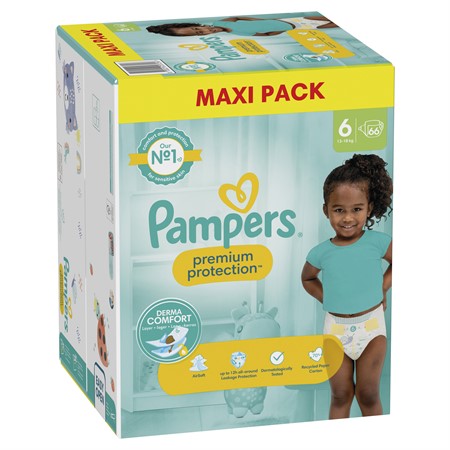 Pampers Premium Protection S6 13-18 kg 1x66-p