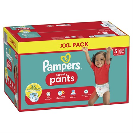 Pampers Baby Dry Pants S5 12-17kg 1x96-p
