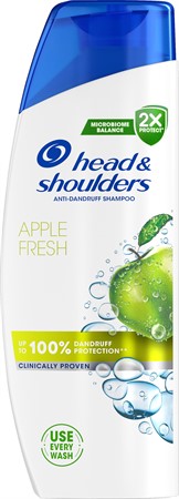 Mjällschampo head&shoulders doft av äpple