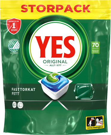 Yes Original All in one diskmaskinstabletter