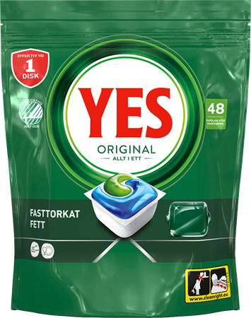 Yes All in one Original disktabletter till maskinen