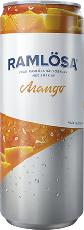 Ramlösa Mango 33cl Sleek Burk 20-p