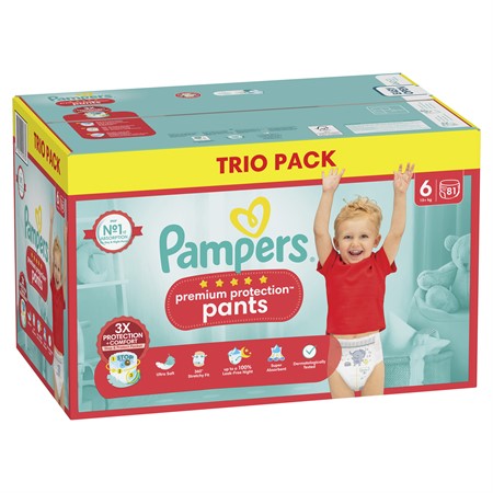 Pampers Premium Prot. Pants S6 15+kg1x81-p GEB
