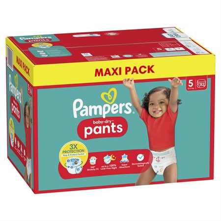 Pampers Baby Dry Pants S5 12-17Kg 1x82-p