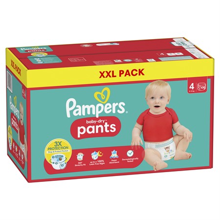 Pampers Baby Dry Pants S4 9-15kg 1x108-p