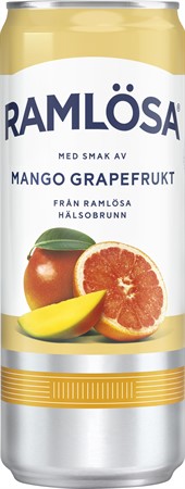 Sleek burk Ramlösa Mango & Grapefrukt kolsyrat mineralvatten