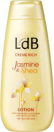 LdB Lotion Creme Rich Jasmin&Shea 6x250ml