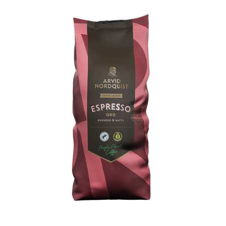 Espresso kaffe Arvid Nordquist nötig smak, Förpackning synlig