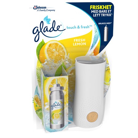 Glade One Touch Fresh Lemon Holder 6x10ml