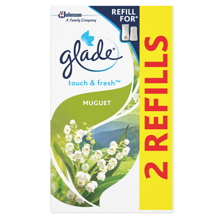 Glade Touch&Fresh Muguet Refill 12x10ml