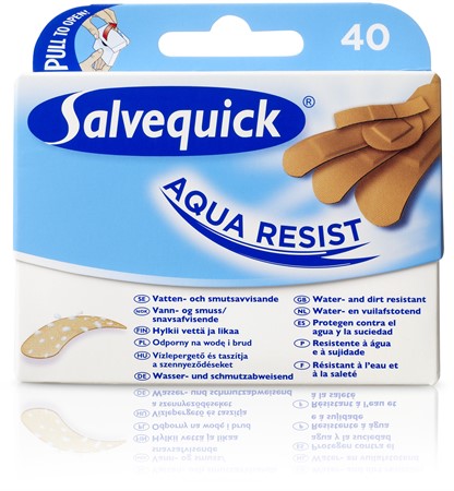 Salvequick Aqua Resist Mix 12x40st