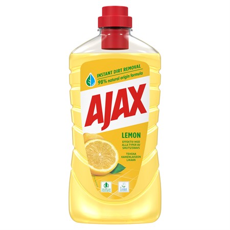 Ajax Allrengöring Lemon 8x1000ml
