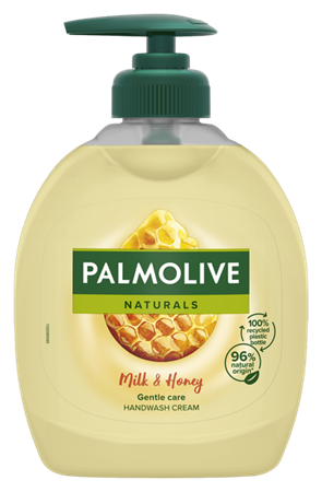 Palmolive Tvål Milk&Honey Pump 12x300ml