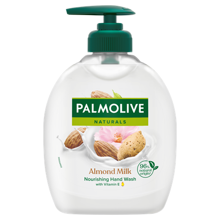 Palmolive Tvål Milk&amp;Almond Pump 12x300ml
