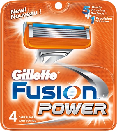 Gillette Blades Male Fusion5 Power 10x4-p
