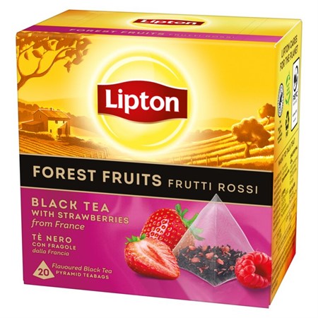 Lipton Forest Fruit Pyramid Bags 12x20-p