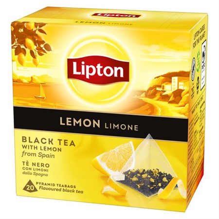 Lipton Lemon Pyramid Bags 12x20-p